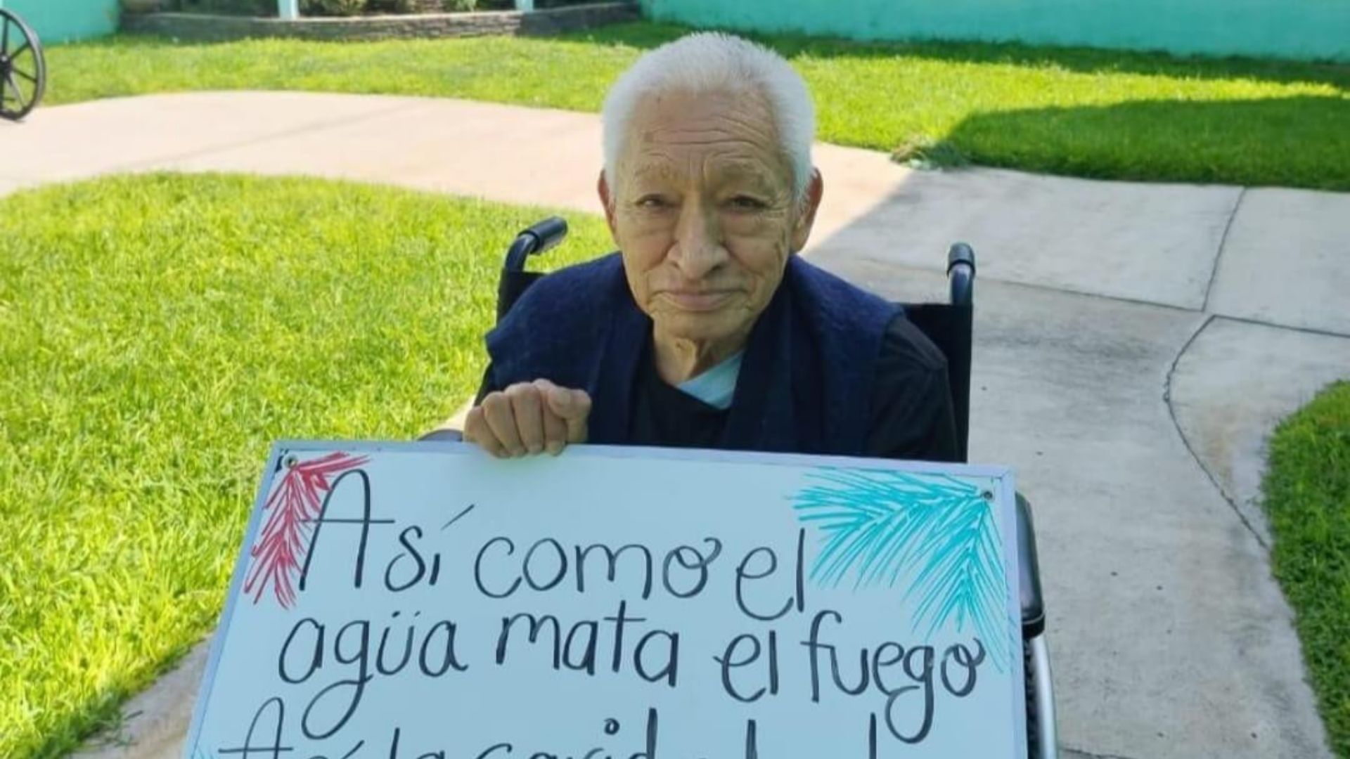 thumbnail of elderly resident sitting in a wheelchair