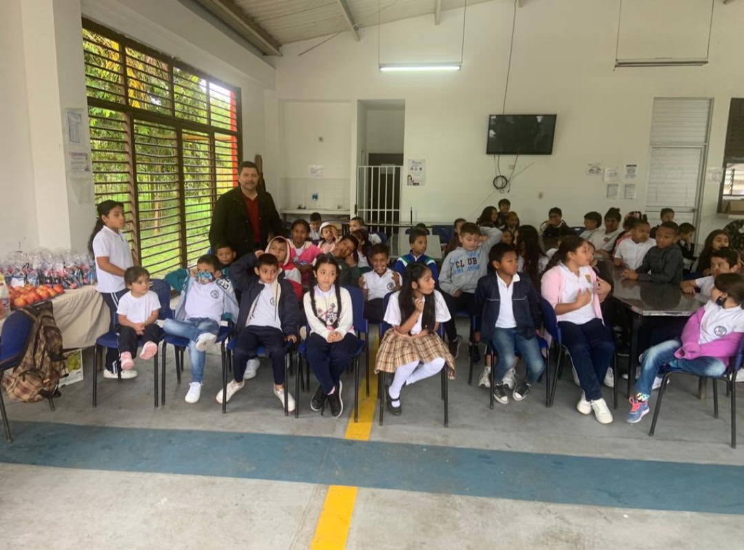 children in a classroom