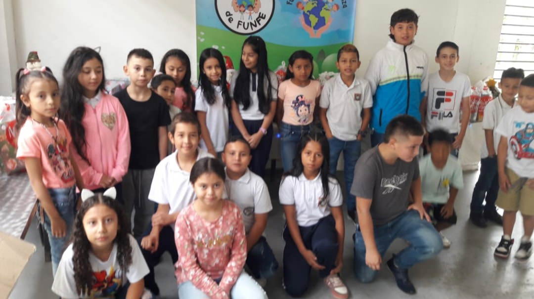 a group of students