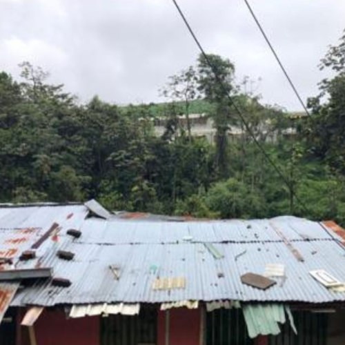 thumbnail of the tin roof of a home in colombia